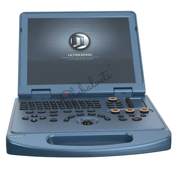 Portable Pet Canine Feline Ovine Color Doppler Veterinary Ultrasound System
