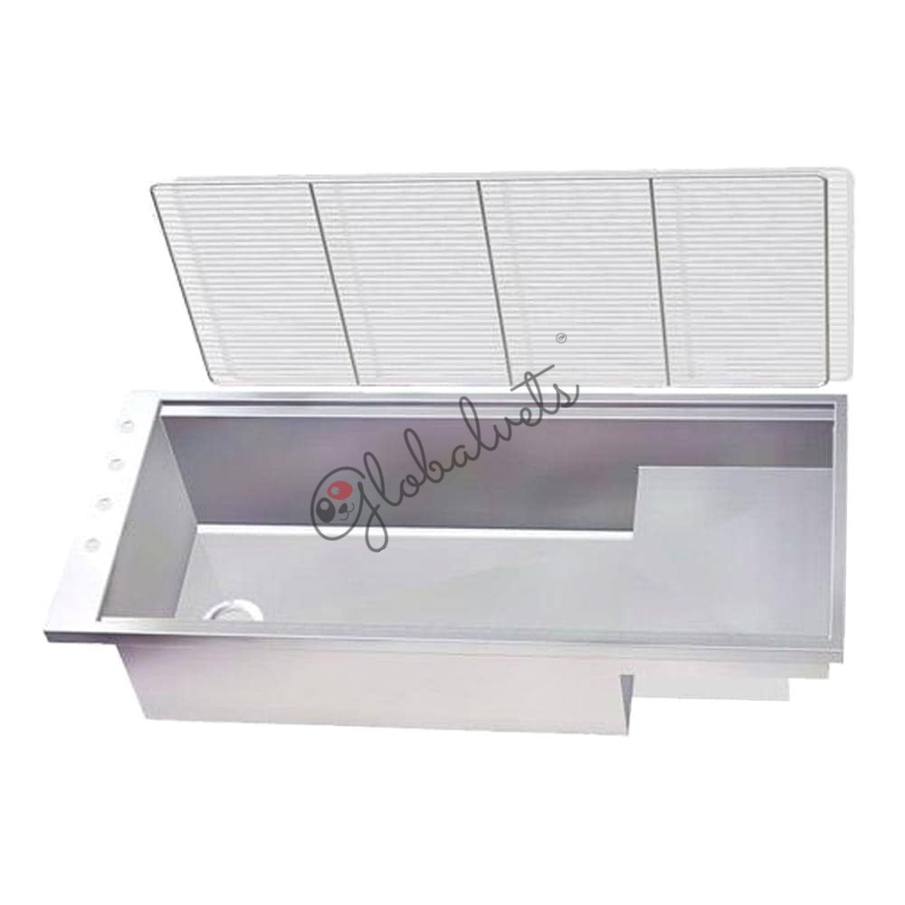 Stainless Steel Bi-Level Wet Table Liner