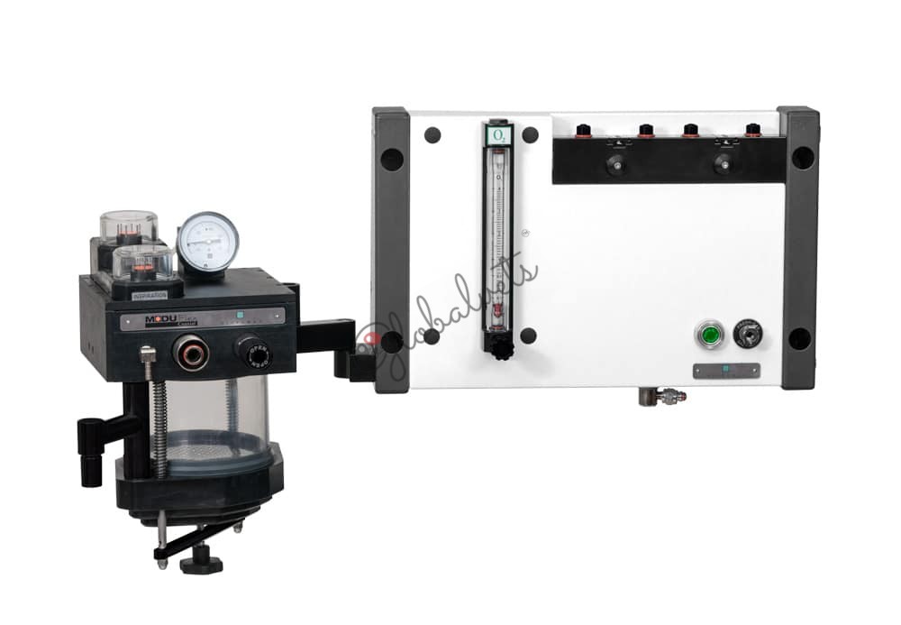 Wall-mount Moduflex Optimax Veterinary Anesthesia Machine #2